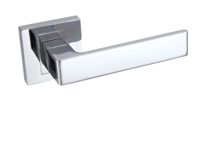 KLAMKA APOLLO KAO 700 ROZETA KWADRAT CHROM