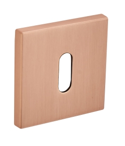 ROZETA KWADRATOWA FIT RFQ M M01 KLUCZ MIEDŹ-MAT