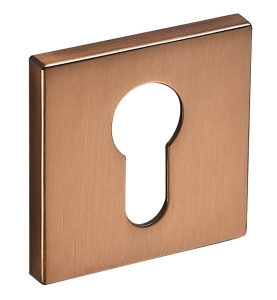 ROZETA KWADRATOWA FIT RFQ 902 WKŁADKA BRĄZ-SATYNA