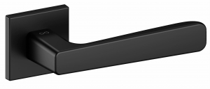 KLAMKA PARMA KPR B00 ROZETA KWADRAT CZARNY