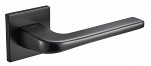 KLAMKA SOLO FIT KSO BN00 ROZETA KWADRAT GUN-METAL