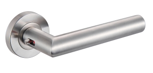 KLAMKA DUO LOCK KDU O 500 ROZETKA OKRĄGŁA INOX